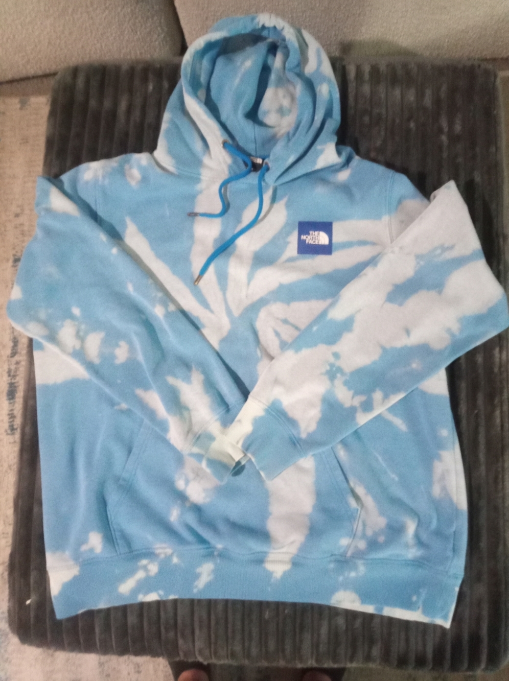 Mens Tye Dyed North Face Hoodie